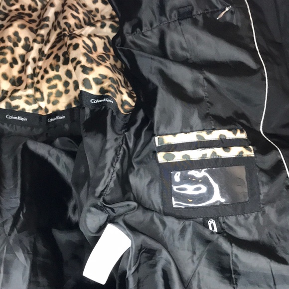 Calvin Klein Duck Down Maxi Hooded Puffer Jacket - Picture 8 of 8